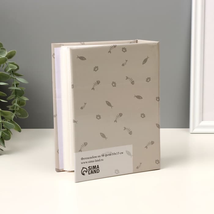 Фотоальбом на 96 фото 10×15 см «Котик - Замурчательные фото», 16.5×12×5.5 см