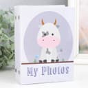 Фотоальбом на 96 фото 10×15 см «Коровка на лужайке», 16.5×12×5.5 см