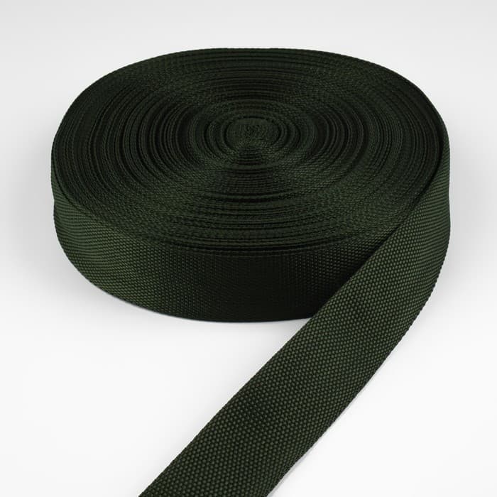 Стропа ременная, 40 мм, 50±1 м, плотность 15.5 г/м, хаки №36