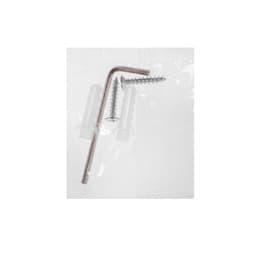 Светильник фасадный «Луч», 6 Вт, 3000К, 3 луча, IP65, 220 В, металлический корпус, белый, свечение тёплое белое