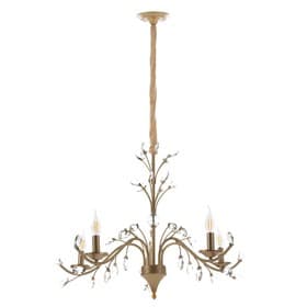 Люстра «Риана» 5хЕ14 40 Вт золото 55×55×45 см BayerLux