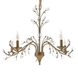 Люстра «Риана» 5хЕ14 40 Вт золото 55×55×45 см BayerLux