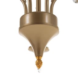 Люстра «Риана» 5хЕ14 40 Вт золото 55×55×45 см BayerLux