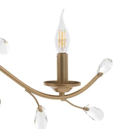 Люстра «Риана» 5хЕ14 40 Вт золото 55×55×45 см BayerLux