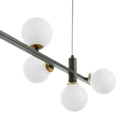 Светильник BayerLux «Джекс» LED 40 Вт 3000-6000К чёрный 10×10×100 см