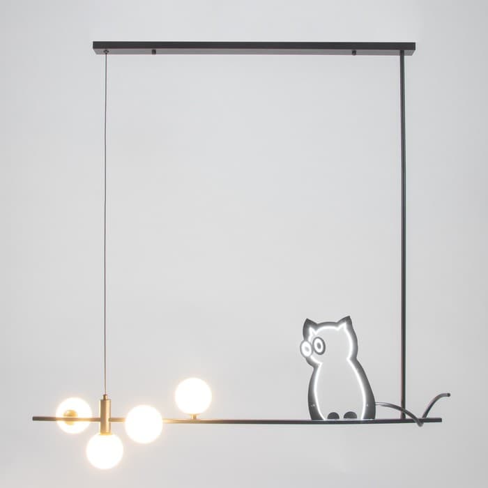 Светильник BayerLux «Джунни» LED 40 Вт 3000-6000К чёрный 10×10×100 см