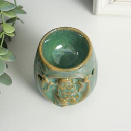 Аромалампа для эфирных масел «Хотэй», керамика, 6×6×8 см, МИКС