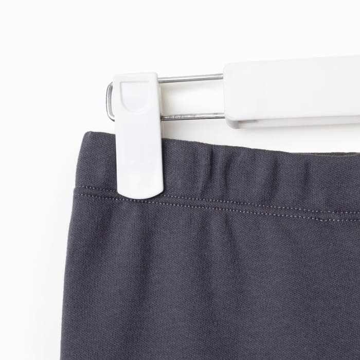 Пижама детская (лонгслив, брюки) MINAKU, рост 86-92 см, тёмно-серая