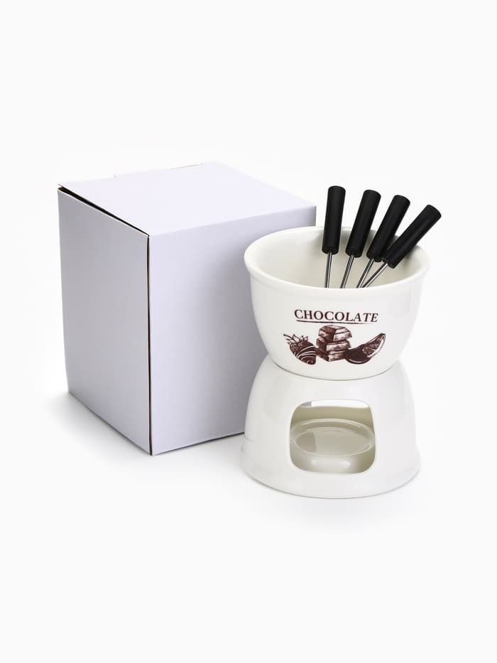 Фондюшница керамическая Chocolate, 350 мл