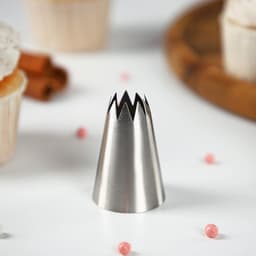 Насадка кондитерская «Французская звезда», d=3.5 см, выход 1.5 см, нержавеющая сталь