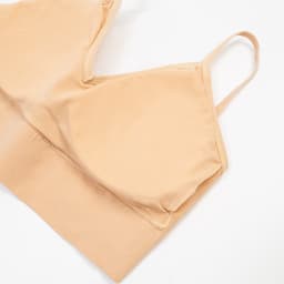 Комплект нижнего белья женский (топ, трусы) Collorista, бежевый, размер 42-44