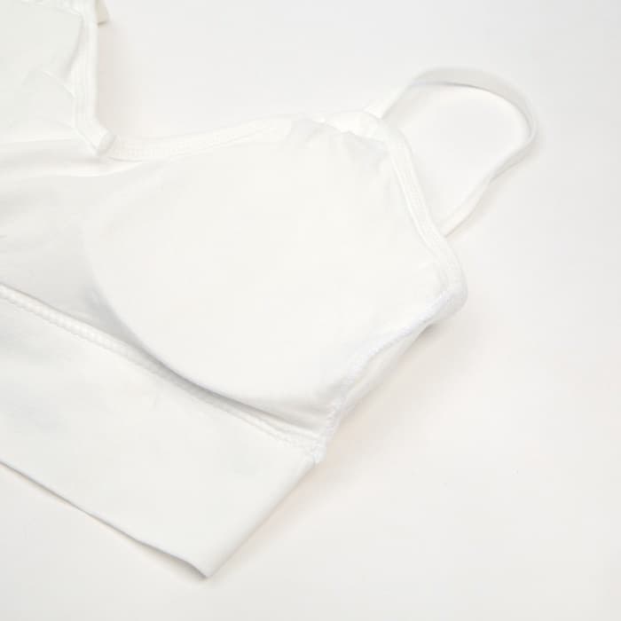 Комплект нижнего белья женский (топ, трусы) Collorista, белый, размер 42-44