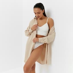 Комплект нижнего белья женский (топ, трусы) Collorista, белый, размер 42-44