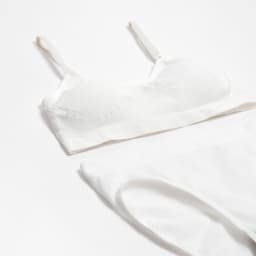 Комплект нижнего белья женский (топ, трусы) Collorista, белый, размер 42-44