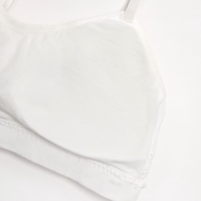 Комплект нижнего белья женский (топ, трусы) Collorista, белый, размер 42-44