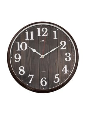 Часы настенные, интерьерные "Эко", бесшумные, d-29 см