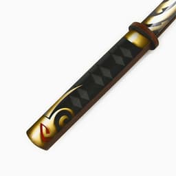 Деревянное оружие, детское сувенирное «Катана самурай», 65×4.1 см