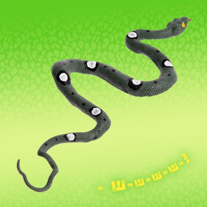 Фигурка животного тянущаяся «Змея». МИКС