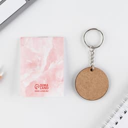 Подарочный набор, блокнот и брелок «С праздником весны»