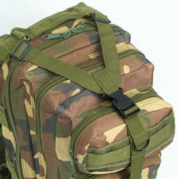 Рюкзак тактический туристический Storm tactic, 26 л, с карманами, расцветка мультикам, зелёный