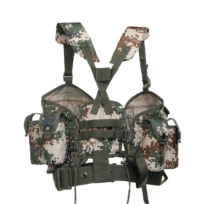 Жилет разгрузочный, цвет камуфляж