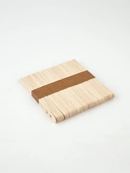 Палочки для мороженого деревянные «Счастье», набор 50 шт., 11.4×1 см
