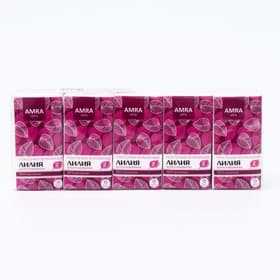 Платочки бумажные Arma, двухслойные, белые, с ароматом лилии, 10 шт.