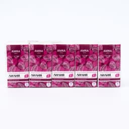 Платочки бумажные Arma, двухслойные, белые, с ароматом лилии, 10 шт.