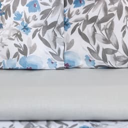 Постельное бельё евро «Этель. Фиалки», бязь