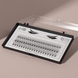 Набор накладных ресниц «Классика», пучки, 10, 12, 14 мм, толщина 0.1 мм, изгиб D, 10 D