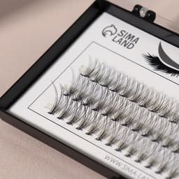 Набор накладных ресниц «Классика», пучки, 10, 12, 14 мм, толщина 0.1 мм, изгиб D, 10 D