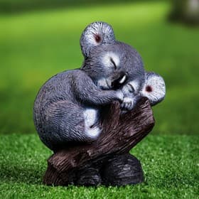 Садовая фигура из полистоуна «Коала спящая», 16×13×7 см
