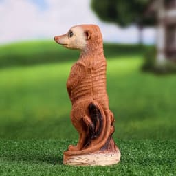 Садовая фигура из полистоуна «Сурикат маленький», 22×8×8 см