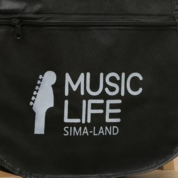 Чехол для гитары Music Life, черный, 96×36 см