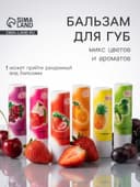 Бальзам для губ «Фрукты и ягоды», микс цветов и ароматов