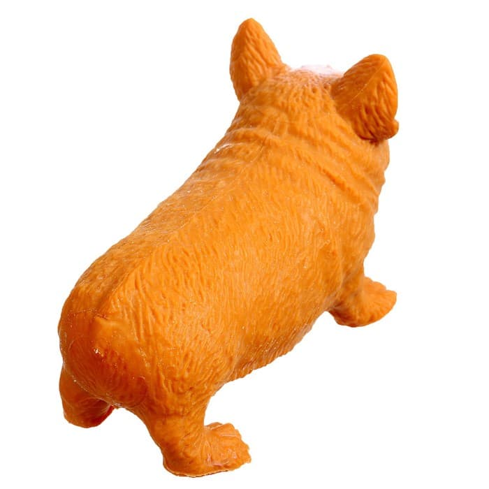 Антистресс сквиш мялка «Корги», с песком, тянучка, в шоубоксе