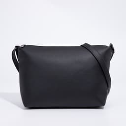 Сумка женская кросс-боди на молнии, 25×8×19 см, чёрная