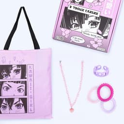 Подарочный набор с шопером и аксессуарами «Аниме»
