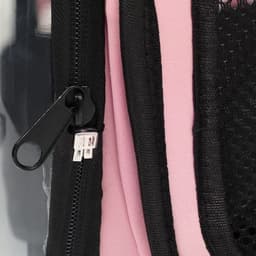 Переноска для животных, 42×32×28 с, прозрачная, розовая