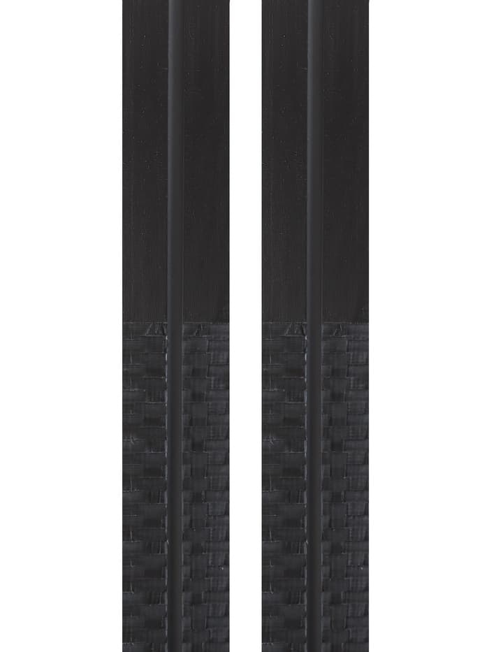 Комплект лыжный: пластиковые лыжи 205 см с насечкой, стеклопластиковые палки 165 см, крепления NN75 мм, цвета МИКС