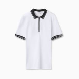 Футболка поло мужская MINAKU: Basic line, размер 54, белая