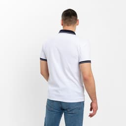Футболка поло мужская MINAKU: Basic line, размер 56, белая