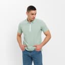 Футболка поло мужская MINAKU: Basic line, размер 50, цвет оливковый