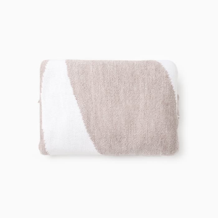 Шарф женский двусторонний MIST, бежевый, размер 47×226 см