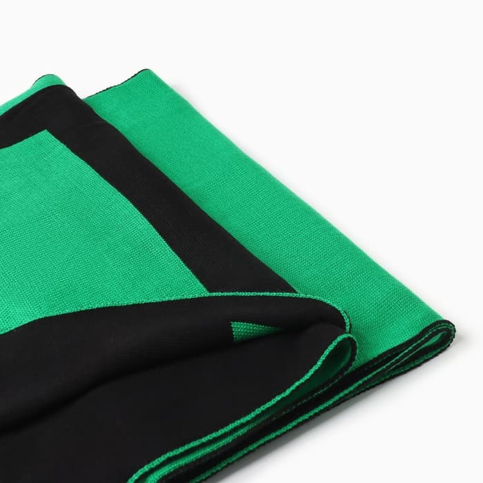 Шарф женский двусторонний MIST, зелёный, размер 47×226 см