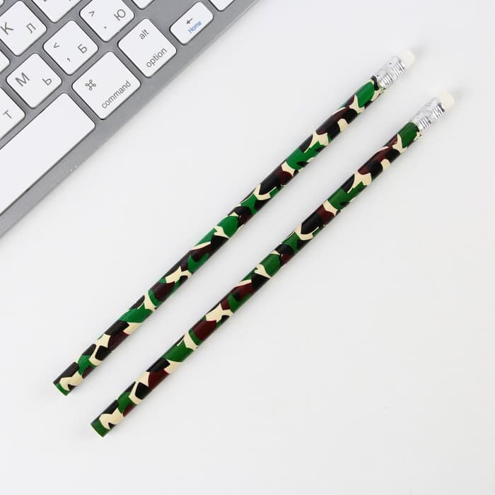 Подарочный набор «Самому крутому», блокнот, карандаши 2 шт., ч/г и значок-дерево