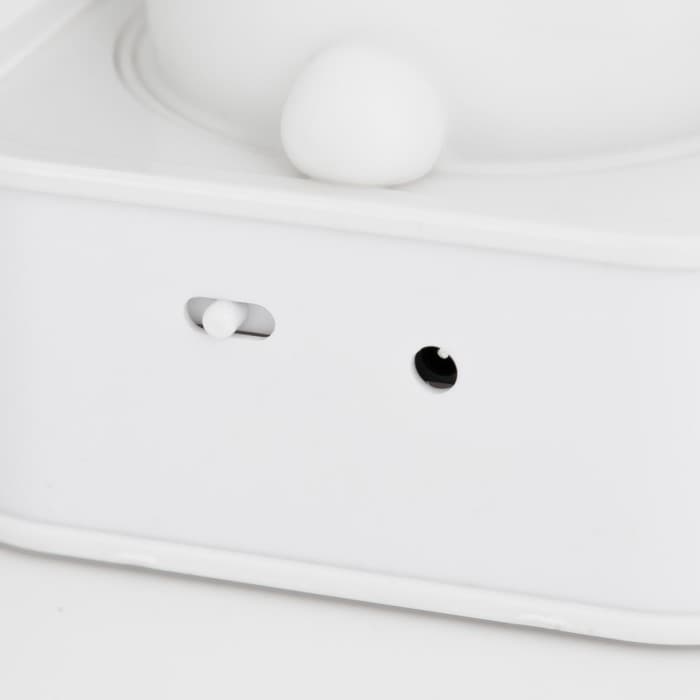 Фигурка светящаяся RISALUX «Зайчик», LED-ночник, от USB или батареек 4×АА, белый, 9×9×19 см