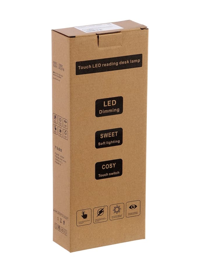 Часы - лампа электронные настольные для дома, календарь, термометр, USB, 12×17×34 см