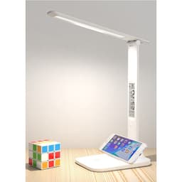 Часы - лампа электронные настольные для дома, календарь, термометр, USB, 12×17×34 см