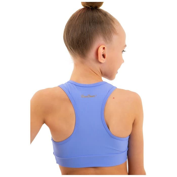 Топ-борцовка для гимнастики и танцев Grace Dance, р. 32, цвет сирень